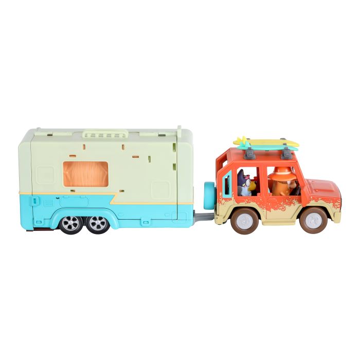 Bluey Beach Vacation Caravan Set Bluey Prima Toys